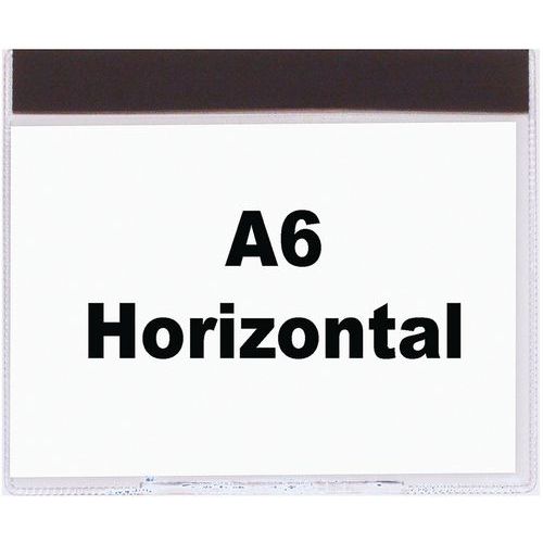 Pochette Pour Documents A6 110 Mm X 150 Mm Magnétique - Manutan