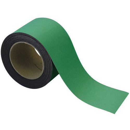 Bande Magnétique Effaçable 80 Mm X 10 M Vert - Manutan