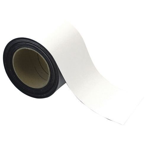 Bande Magnétique Effaçable Pour Marquage Blanc 10m X 100mm - Manutan