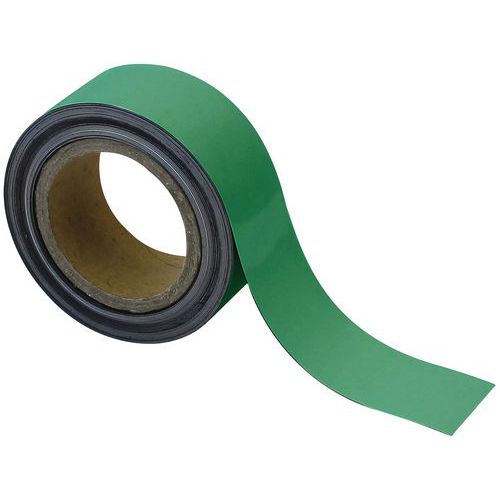 Bande Magnétique Effaçable 50 Mm X 10 M Vert - Manutan