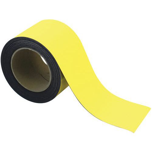 Bande Magnétique Effaçable Pour Marquage 10m X 80mm Jaune - Manutan