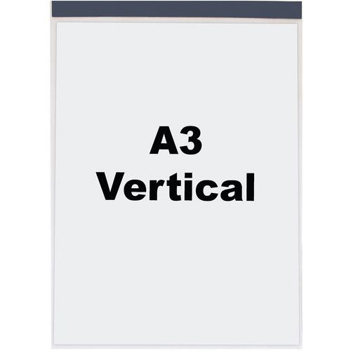 Pochette Porte Documents Transparents A3 V Magnétique - Manutan