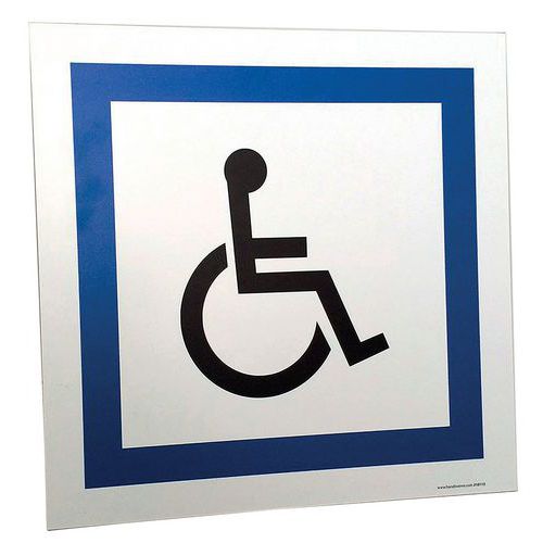 Panneau stationnement réservé aux personnes handicapées Panneau stationnement réservé aux personnes handicapées