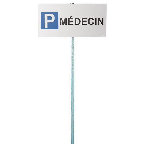 Kit panneau parking - P médecin Kit panneau parking - P médecin