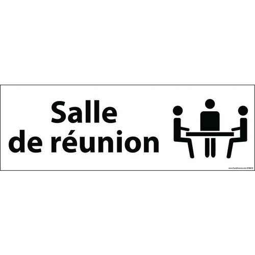Panneau De Porte Salle De Réunion Pvc Blanc