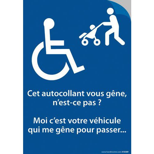 Autocollant - Cet autocollant vous gêne... Autocollant - Cet autocollant vous gêne...