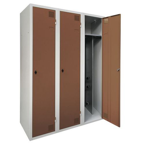 Armoire Séchante Industrie Salissante3 Colonnes À Moraillon