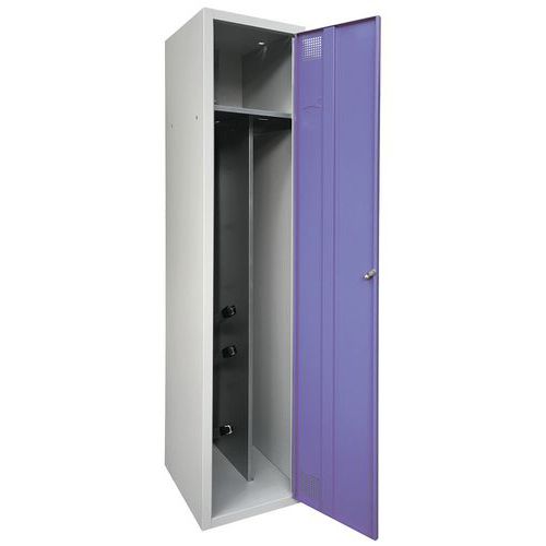 Armoire Séchante Industrie Salissante 1 Colonne Clé Violet