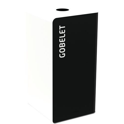 Borne Tri Sélectif 40 Litres Sans Serrure - Tri Gobelets