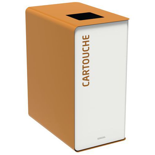 Borne Tri Sélectif 65 Litres Sans Serrure - Tri Cartouches