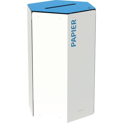 Corbeille Tri Papier 50 Litres - Avec Serrure