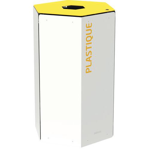 Corbeille Tri Plastique 50 Litres - Avec Serrure
