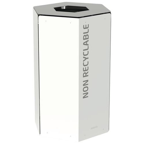 Corbeille Tri Déchets Divers 50 Litres - Sans Serrure