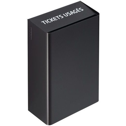 Collecteur De Tickets 4 Litres - Collectik - Gris Manganèse