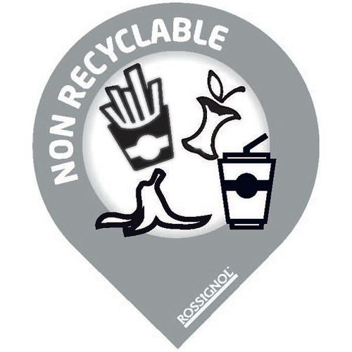 Stickers Tri - Gris Clair (x50)