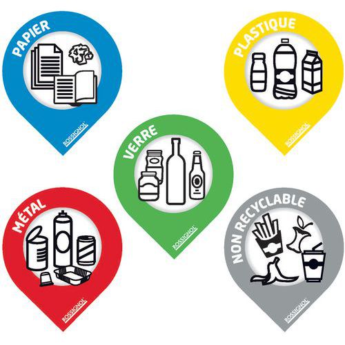 Stickers Tri - Panachés (x50)