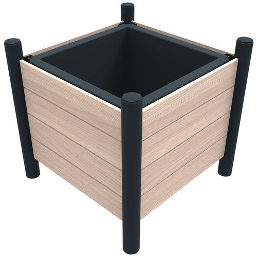 Ab37537jardinière Vibrato Extrême 75l Hpl Bac Polyéth Anthr