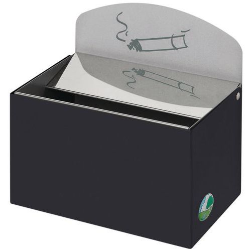 Cendrier 08l Avec Panneau Anthracite