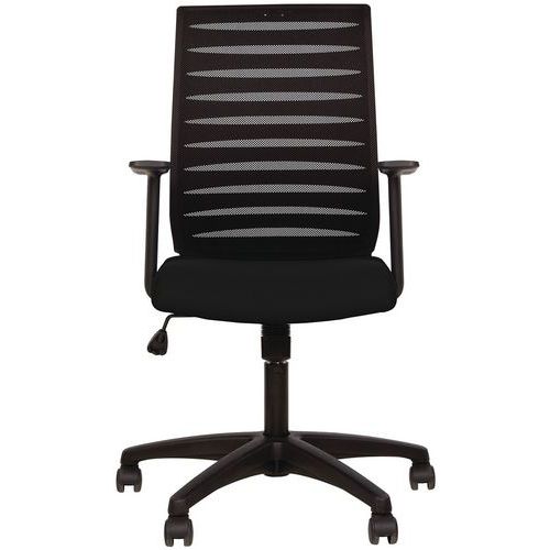 Siège de bureau Xeon SL avec accoudoirs 2D - Noir - Nowy styl Siège de bureau Xeon SL avec accoudoirs 2D - Noir - Nowy styl