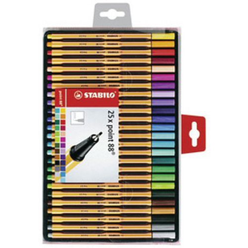 Feutre à Pointe Fine Point 88 Étui Plastique De 25