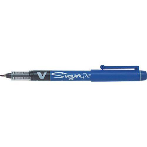 Stylo Feutre V Sign Pen Bleu