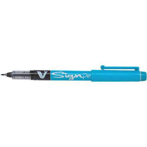 Stylo Feutre V Sign Pen Turquoise