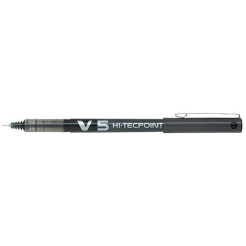 Stylo Roller Hi-tecpoint V5 Noir