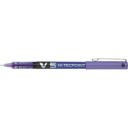 Stylo Roller Hi-tecpoint V5 Violet