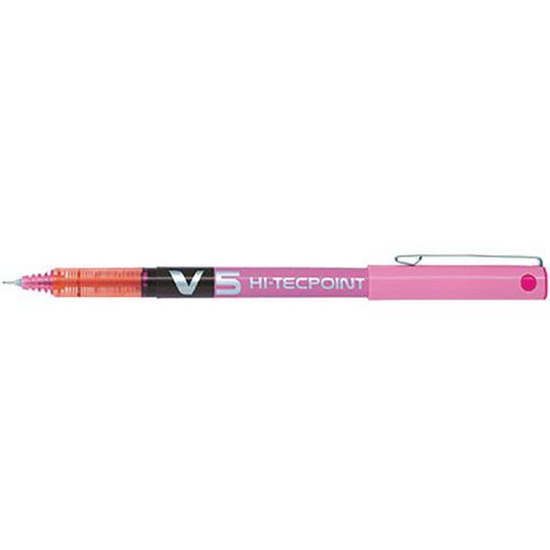 Stylo Roller Hi-tecpoint V5 Rose
