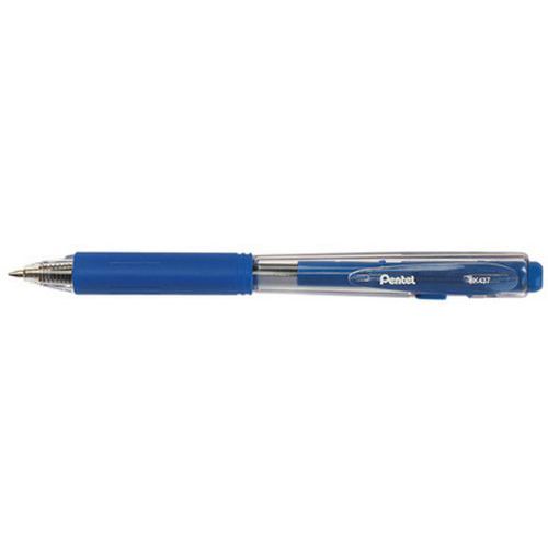 Stylo à Bille Rétractable Bk437 Bleu