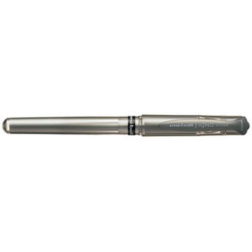 Stylo Roller à Encre Gel Signo Broad Um-153 Argent