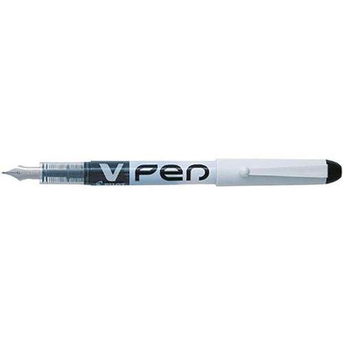 Stylo Plume V-pen Effaçable Noir