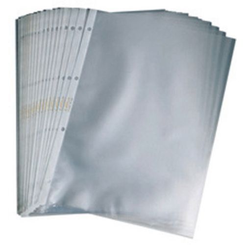 Pochette Perforée Economic A4 Pp Grainé