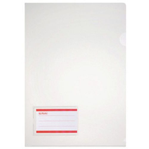 Pochette Transparente Porte-étiquette A4