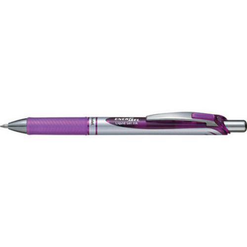 Stylo Roller Encre Gel Energel Bl77 Violet