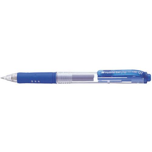 Pentel Stylo Bille Encre à Gel Hybrid Gel Grip K157 Bleu