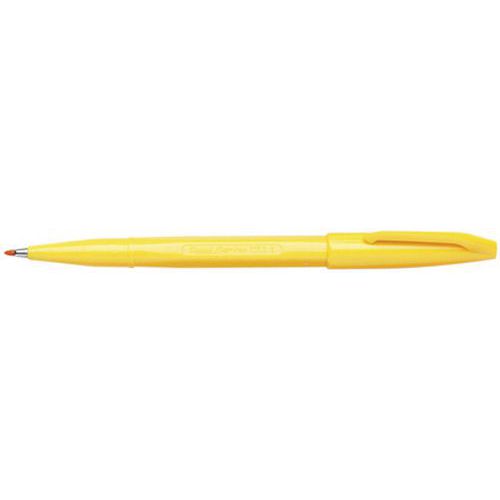 Stylo Feutre Sign Pen S520 Jaune