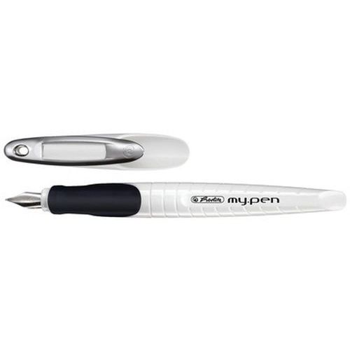 Stylo Plume My.pen Plume: M Blanc / Noir