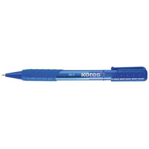 Stylo à Bille Rétractable Jetable K-pen K6 M Bleu