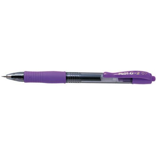 Stylo Roller à Encre Gel G2 07 Violet