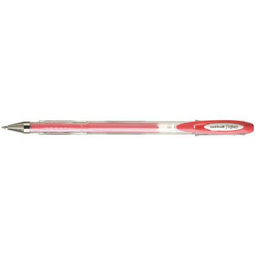 Stylo Roller Encre Gel Signo Pastel Um-120ac Rouge