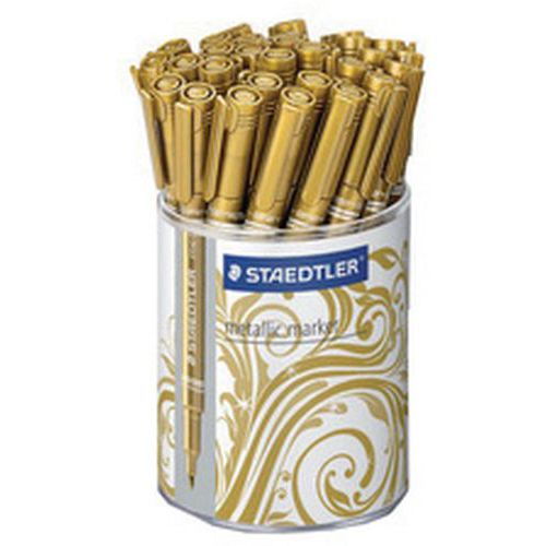 Marqueur Permanent Metallic Or Présentoir De 30