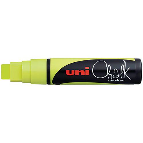 Marqueur Craie Chalk Pwe-17kextra Large Jaune Fluo