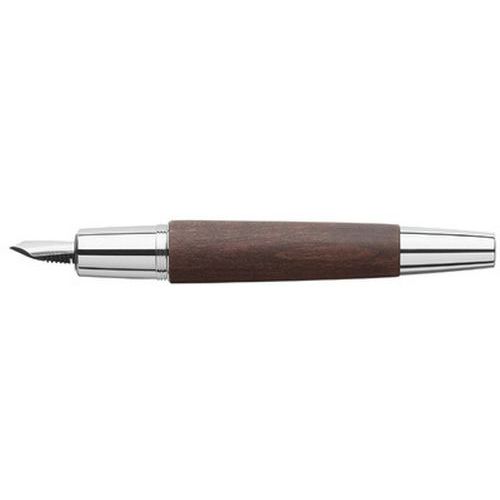 Stylo Plume E-motion Poirier Marron Foncé