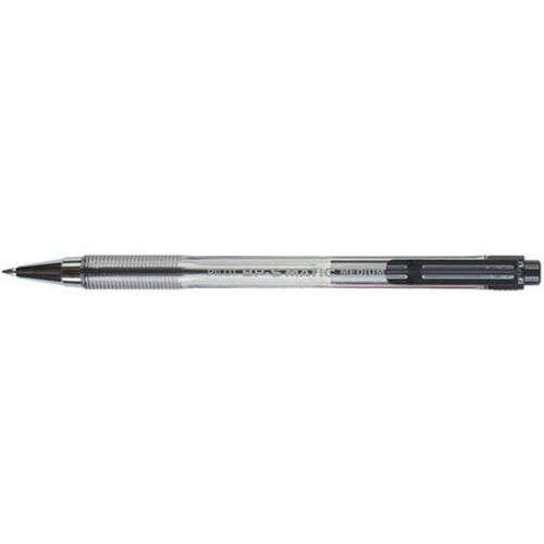 Stylo à Bille Rétractable Bps-matic Medium Noir