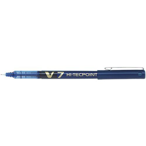 Stylo Roller Hi-tecpoint V7 Bleu