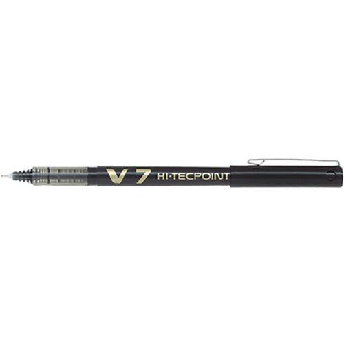 Stylo Roller Hi-tecpoint V7 Noir
