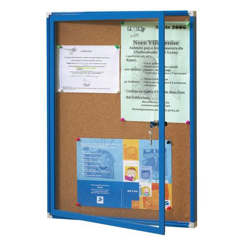 Vitrine D'affichage Standing Liège 123x88 T.5015