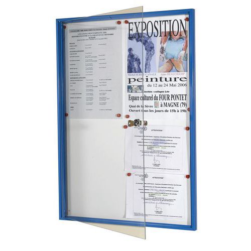 Vitrine D'affichage Extra Plate Unité 34x46 T.5015