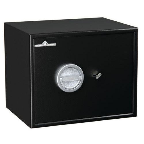 Hartmann Tresore - Coffre-fort HT 32L à clé - Classe 1 - Noir - Sécurité et Fiabilité
